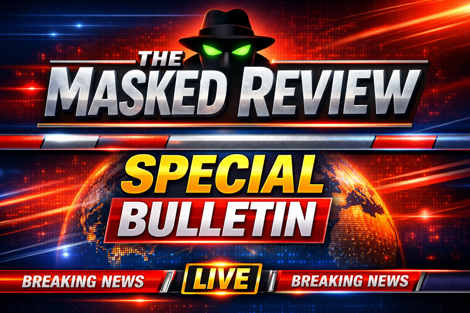 THE MASKED REVIEW — SPECIAL BULLETIN
