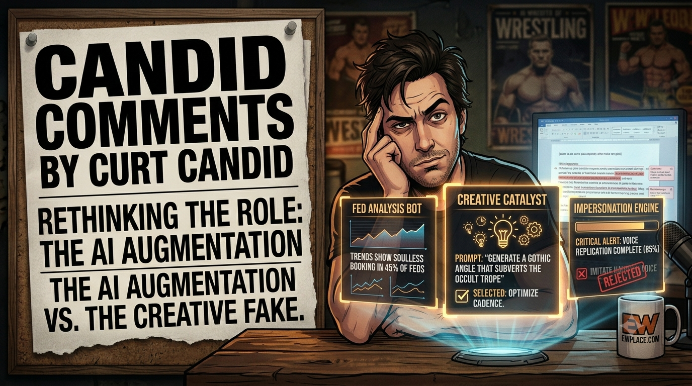 The Creative Catalyst vs. The Soulless Fake: Navigating E-Wrestling’s AI Gray Area